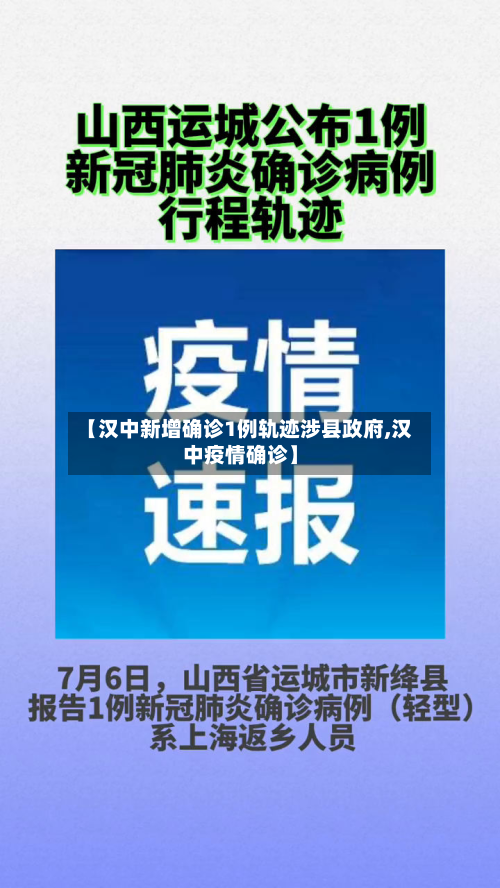 【汉中新增确诊1例轨迹涉县政府,汉中疫情确诊】-第3张图片