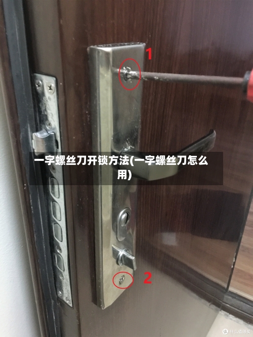 一字螺丝刀开锁方法(一字螺丝刀怎么用)-第3张图片