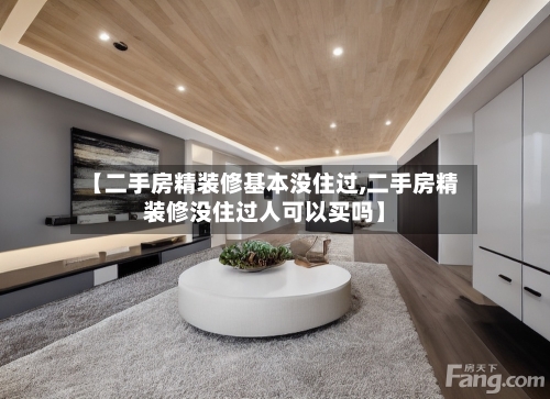 【二手房精装修基本没住过,二手房精装修没住过人可以买吗】