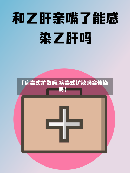 【病毒式扩散吗,病毒式扩散吗会传染吗】