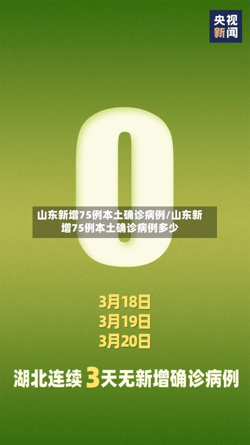 山东新增75例本土确诊病例/山东新增75例本土确诊病例多少-第3张图片