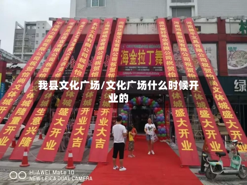 我县文化广场/文化广场什么时候开业的