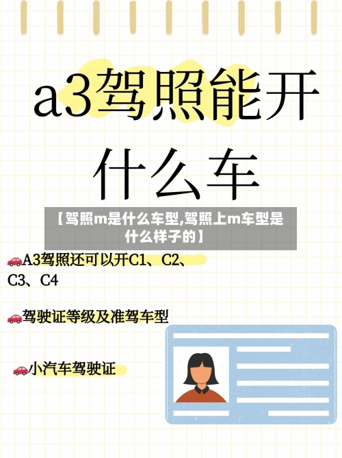 【驾照m是什么车型,驾照上m车型是什么样子的】-第2张图片
