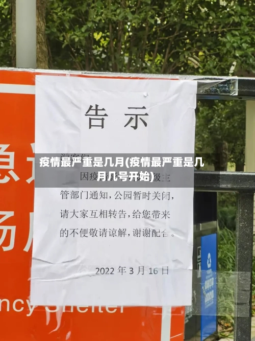 疫情最严重是几月(疫情最严重是几月几号开始)