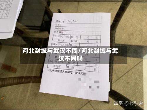 河北封城与武汉不同/河北封城与武汉不同吗-第3张图片
