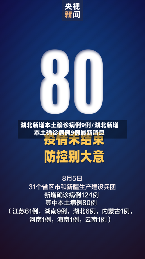 湖北新增本土确诊病例9例/湖北新增本土确诊病例9例最新消息-第1张图片