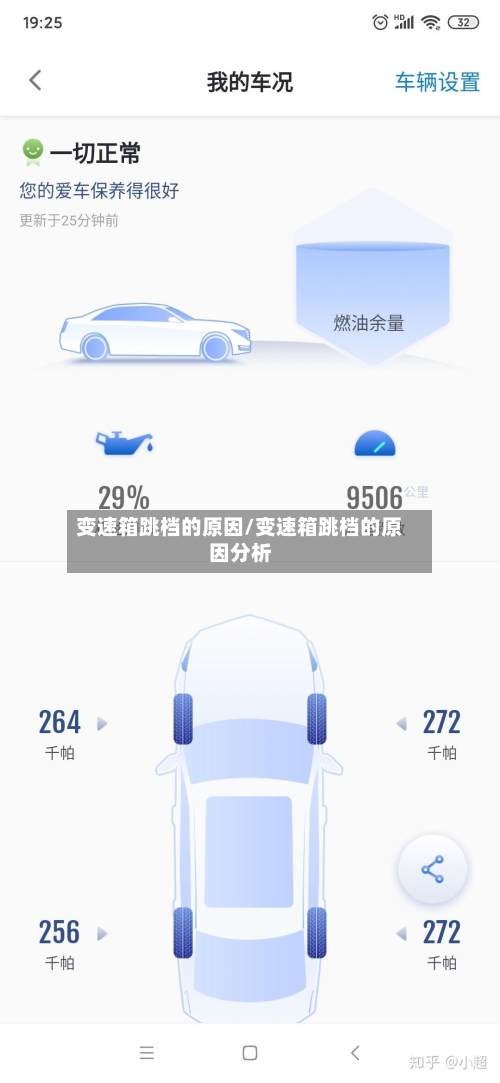 变速箱跳档的原因/变速箱跳档的原因分析-第2张图片