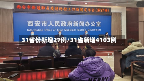 31省份新增27例/31省新增4103例-第2张图片