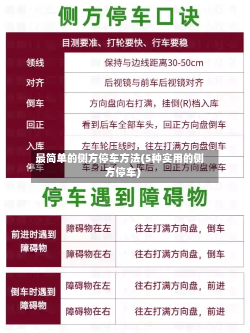 最简单的侧方停车方法(5种实用的侧方停车)