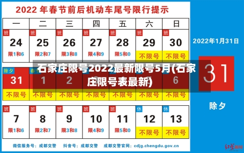 石家庄限号2022最新限号5月(石家庄限号表最新)-第3张图片