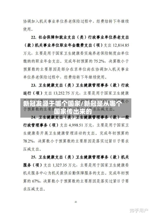 新冠发源于哪个国家/新冠是从哪个国家传出来的-第3张图片