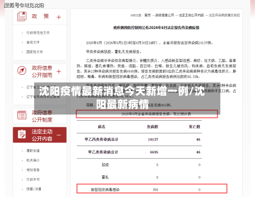 沈阳疫情最新消息今天新增一例/沈阳最新病情-第3张图片