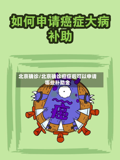 北京确诊/北京确诊癌症后可以申请哪些补助金-第2张图片