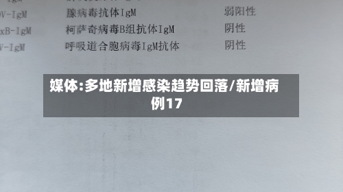 媒体:多地新增感染趋势回落/新增病例17