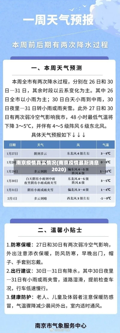 南京疫情真实情况(南京疫情最新消息2020)-第2张图片