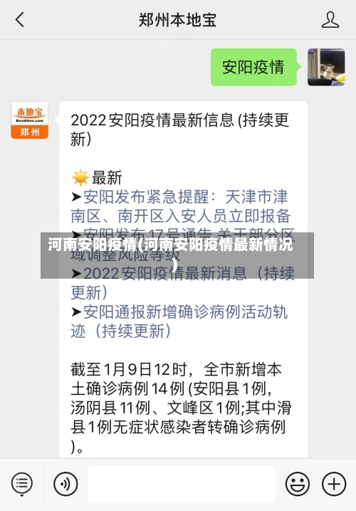 河南安阳疫情(河南安阳疫情最新情况)