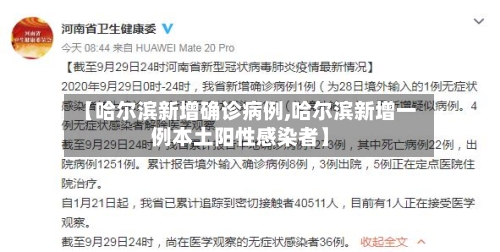 【哈尔滨新增确诊病例,哈尔滨新增一例本土阳性感染者】-第3张图片