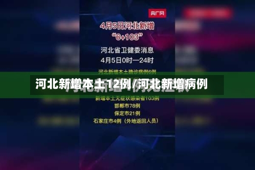 河北新增本土12例/河北新增病例-第2张图片