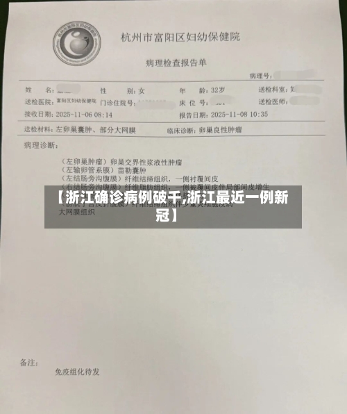 【浙江确诊病例破千,浙江最近一例新冠】-第2张图片