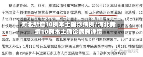河北新增10例本土确诊病例/河北新增10例本土确诊病例详情