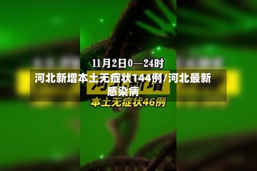 河北新增本土无症状144例/河北最新感染病