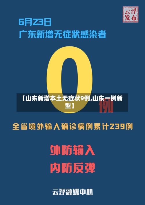 【山东新增本土无症状9例,山东一例新型】-第2张图片