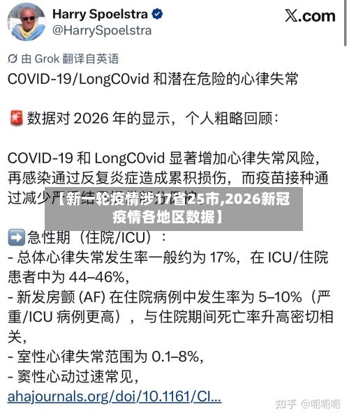 【新一轮疫情涉17省25市,2026新冠疫情各地区数据】-第1张图片