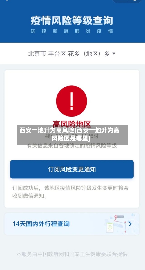 西安一地升为高风险(西安一地升为高风险区是哪里)-第2张图片