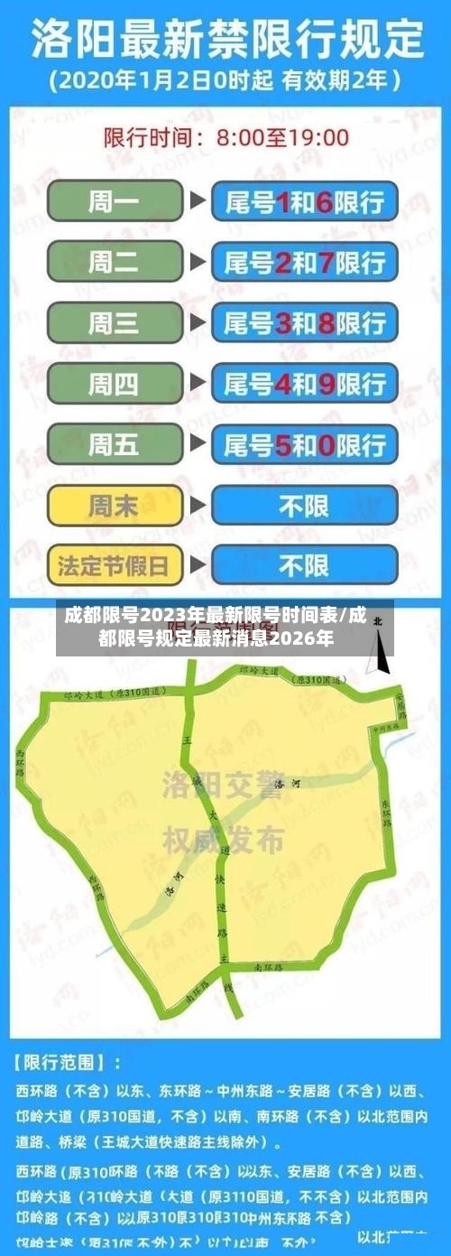 成都限号2023年最新限号时间表/成都限号规定最新消息2026年