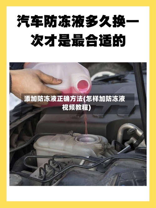 添加防冻液正确方法(怎样加防冻液视频教程)-第2张图片