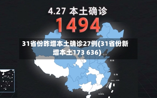 31省份昨增本土确诊27例(31省份新增本土173 636)-第3张图片