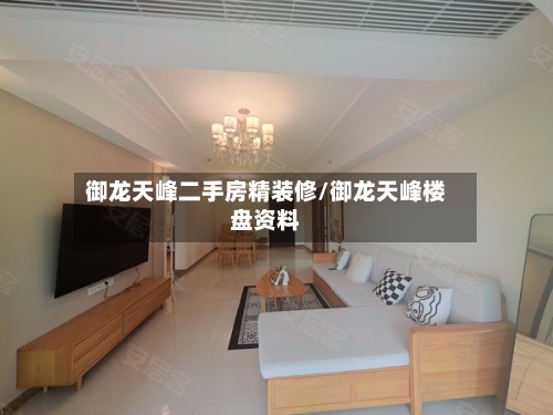 御龙天峰二手房精装修/御龙天峰楼盘资料