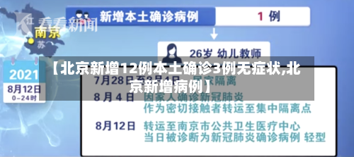 【北京新增12例本土确诊3例无症状,北京新增病例】-第3张图片