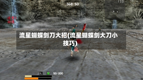 流星蝴蝶剑刀大招(流星蝴蝶剑大刀小技巧)-第2张图片